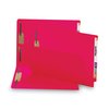 Smead File Folder End Tab, Fastener, Red, PK50 28740